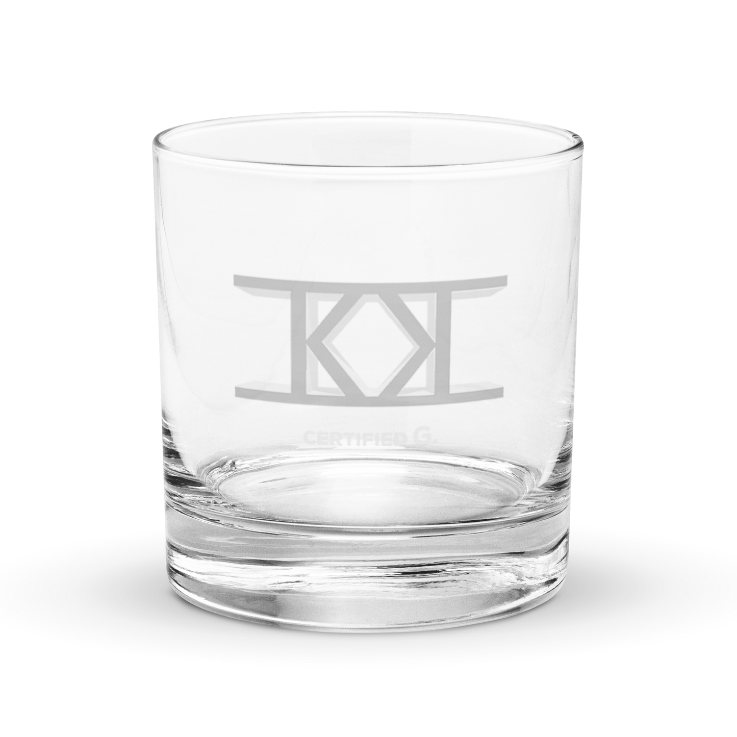 Certified G Sipper Glass.